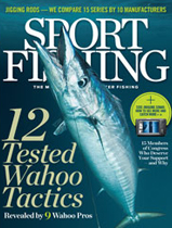 PRESSIRELEASH-SPORT-FISHING-MAGAZINE-ARTICLE-14-FOOT-SAWFISH-FLORIDA-KEYS