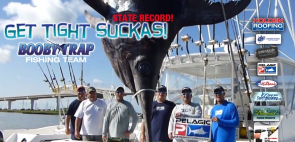 Texas State Record Swordfish Boobytrap Fishing Team
